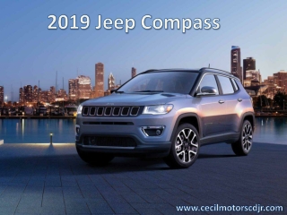 New 2019 Jeep Compass Compact SUV with Off-Road Capability - Cecil Motors