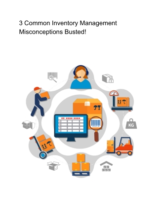 3 Common Inventory Management Misconceptions Busted