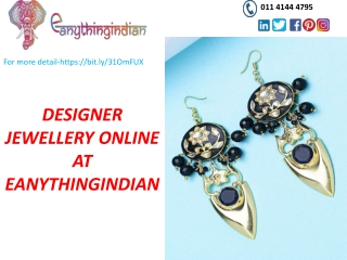 Designer Jewellery Online-Buy Designer jewellery for sale online at Eanythingindian