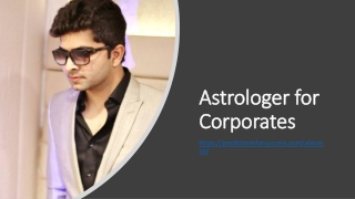 Astrologer for Corporates