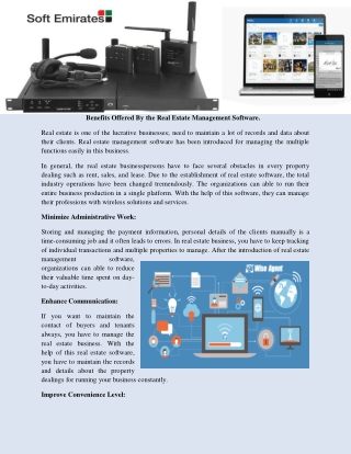 Real Estate Management Software