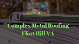 Patented Roof Ventilation System For Flint Hill VA | Alpha Rain