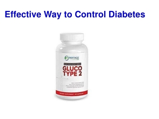 A Natural Cure Method For Diabetes