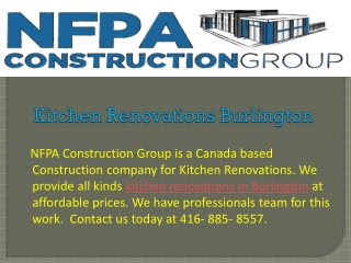 Kitchen Renovations Burlington