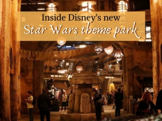Inside Disney's new Star Wars theme park