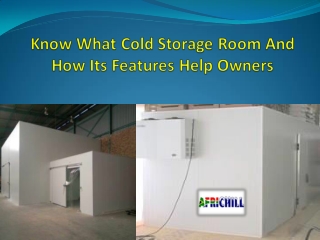 Cold Storage Room