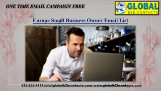 Europe Small Business Owner Email List