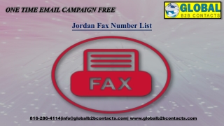 Jordan Fax Number List