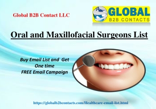 Oral and Maxillofacial Surgeons List