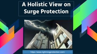 A Holistic View On Surge Protection