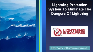 Lightning Protection System To Eliminate The Dangers Of Lightning