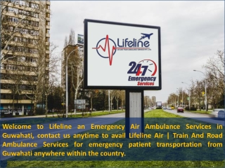 Lifeline Air Ambulance from Guwahati to Delhi – Best charter Air Ambulance