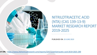 Nitrilotriacetic Acid (NTA) (CAS 139-13-9) Market Research Report 2019-2025