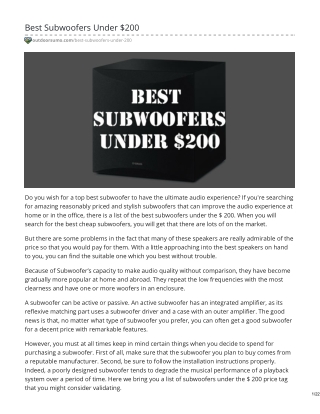 Best shallow mount subwoofer - shallow mount 12 - shallow mount 12 subwoofer