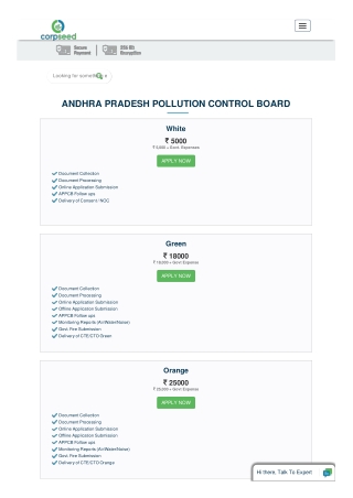 Get Online Andhra Pradesh State Pollution Control Board NOC