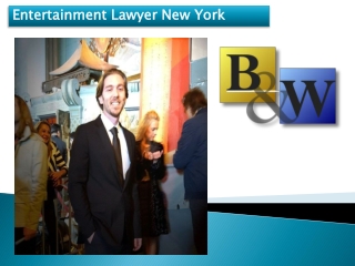 Entertainment Lawyer New York