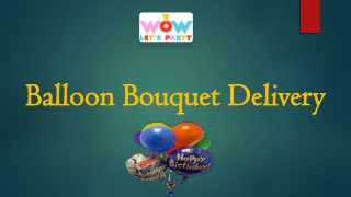 Balloon Bouquet Delivery in Singapore