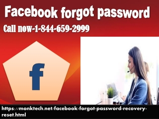 Dial Facebook forgot password number 1-844-659-2999 to fix login issues