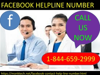 Put an end to your fb issues with Facebook helpline number 1-844-659-2999