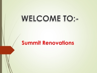 One of the best Basement Renovations Service in Oakville