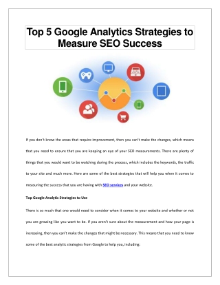 Top 5 Google Analytics Strategies to Measure SEO Success