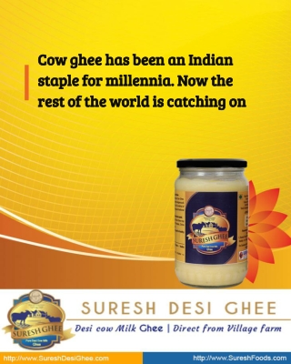 Cow ghee has been an Indian staple for millennia. Now the rest of the world is catching on