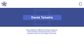 Derek Teixeira - MBA From Rutgers Business School