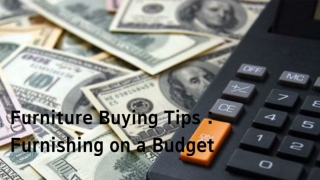 Furniture Buying Tips : Furnishing on a Budget – Panda CashBack