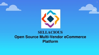 Open Source Multi-Vendor eCommerce Platform