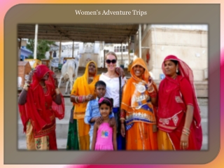 Women's adventure trips