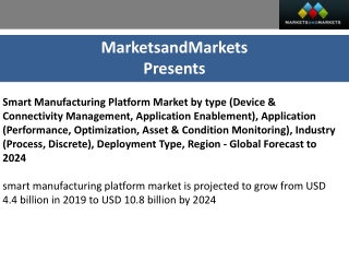 smart manufacturing platform market | Opportunities , market Size and Global Forecast to 2024