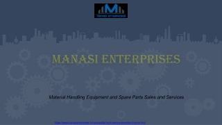 Hand Pallet Truck Repairing and maintenance services in Pune | Manasi Enterprises