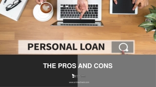 Personal Business Loans: The Pros and Cons of Loans