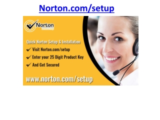 norton.com/setup - Install Norton