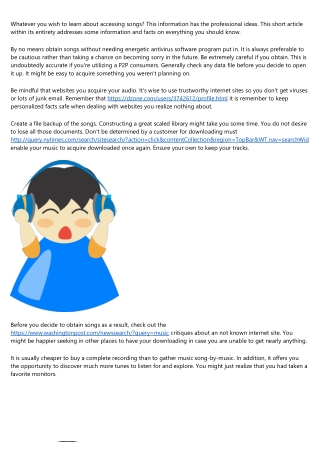 Very good Sound Advice About Tunes Downloads That Anyone Can Use