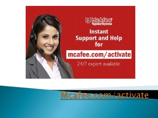 How to activate McAfee software update