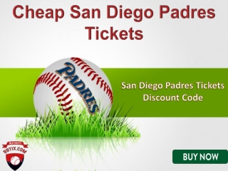 2019 Cheap San Diego Padres Tickets
