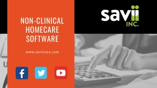 Non-Clinical Home Care Software