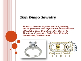San Diego Jewelry