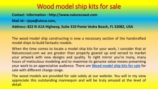 Little Known Ways to wood model ship kits for sale