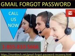 Opt our service to overcome the issue of Gmail Forgot Password