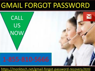 Avail exact solution from experts on Gmail Forgot Password issues
