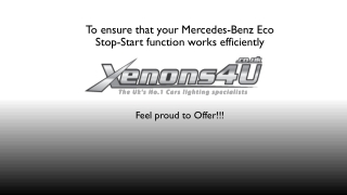 Mercedes A2059053414 Auxiliary Battery By Xenons4u