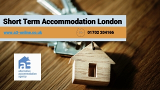 Short Term Accommodation London