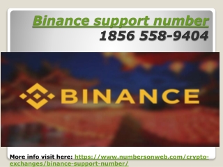 Binance Support Number 1【(856) 558-9404】