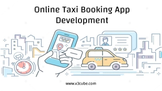 Online Taxi Booking App Development