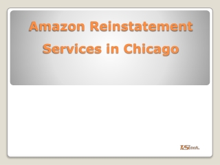 Amazon Reinstatement Services in Chicago