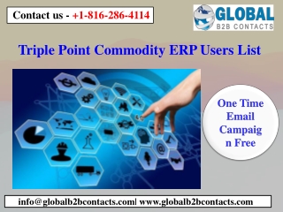 Triple Point Commodity ERP Users List