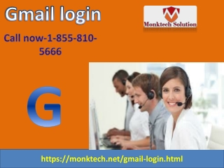 Consider calling us 1-855-810-5666 for availing instant support on Gmail Login problems