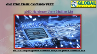 AMD Hardware Users Mailing List